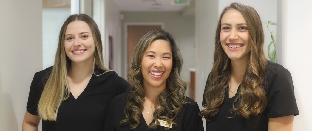 Our Awesome Dental Hygienists - Daniella, Andrea & Jill